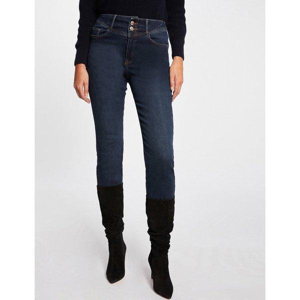 Jeans, Straight Leg Fit Damen Blau Denim 40 von MORGAN