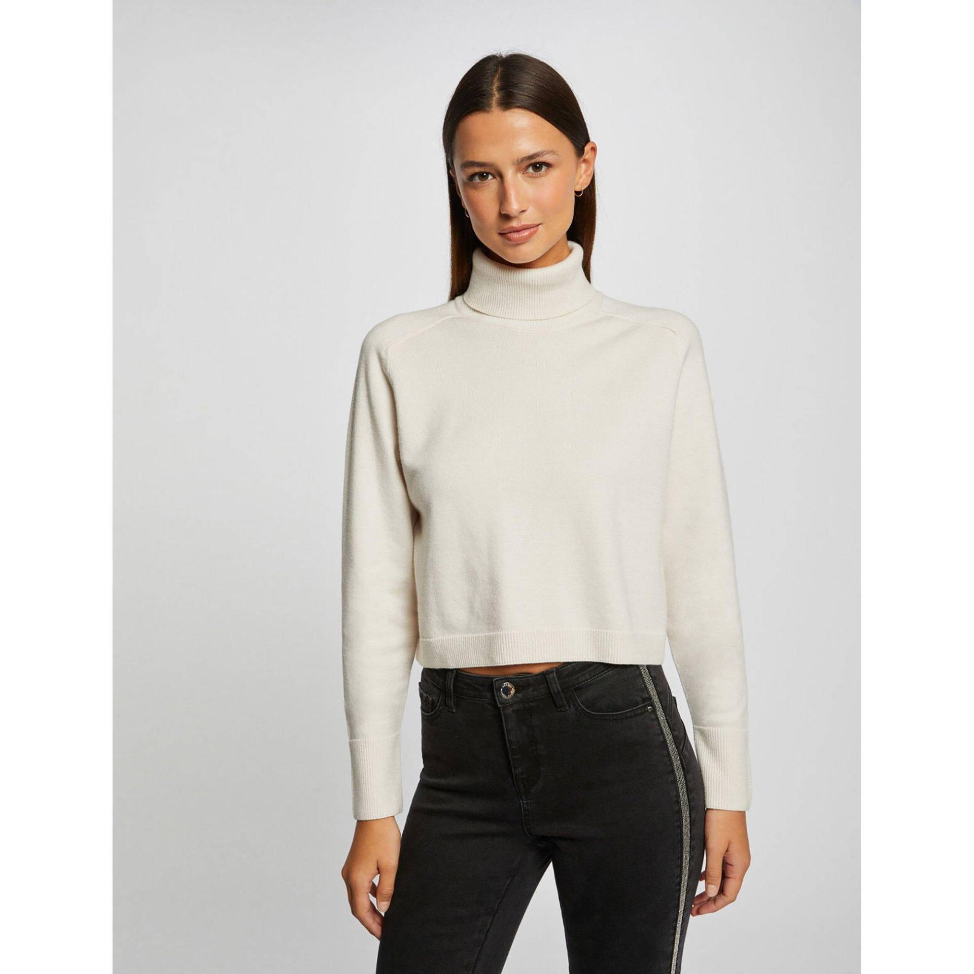 Pullover Damen Elfenbein S von MORGAN