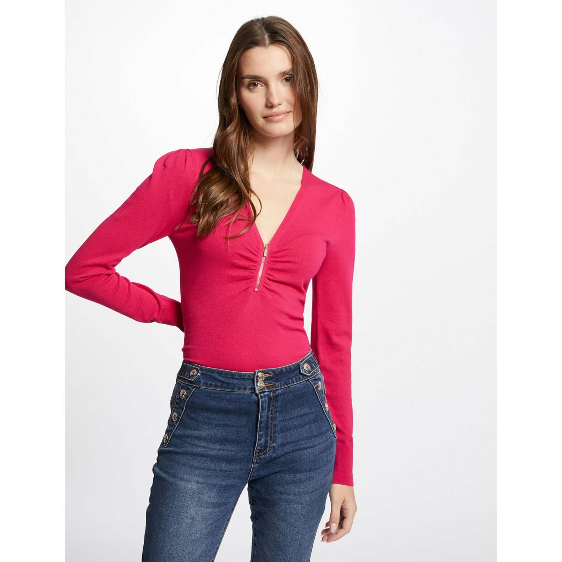 Pullover Damen Rosa M von MORGAN