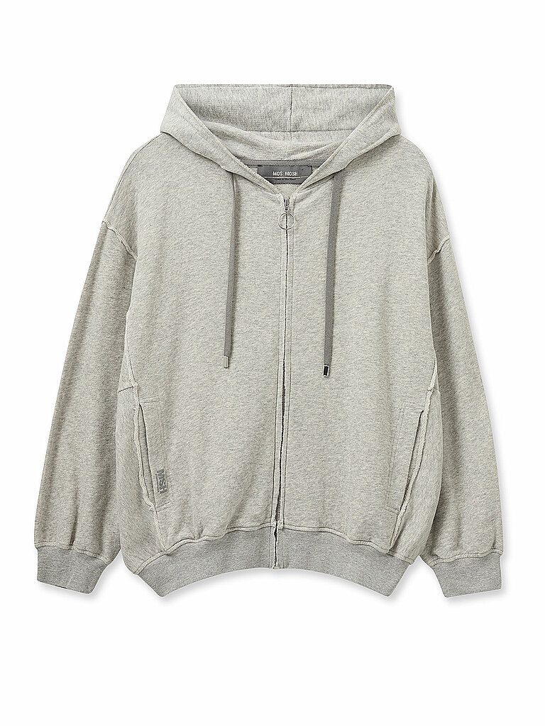 MOS MOSH Sweatjacke MMVINCA grau | S MOS MOSH Sweatjacke MMVINCA grau | S von MOS MOSH