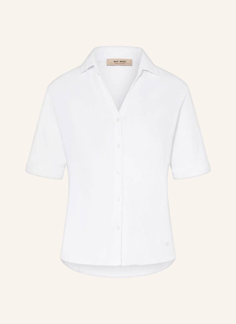 Mos Mosh Hemdbluse Aus Jersey Mmaila weiss von MOS MOSH