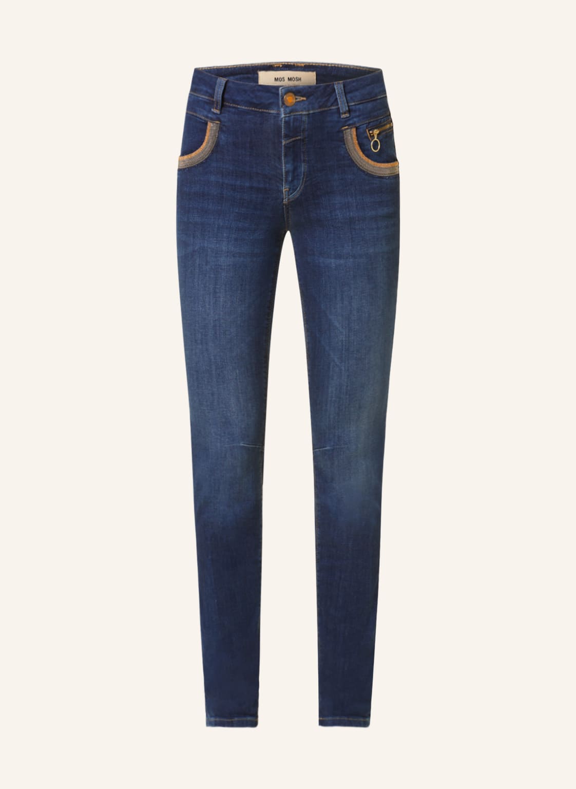 Mos Mosh Jeans Mmnaomi Mit Schmucksteinen blau von MOS MOSH