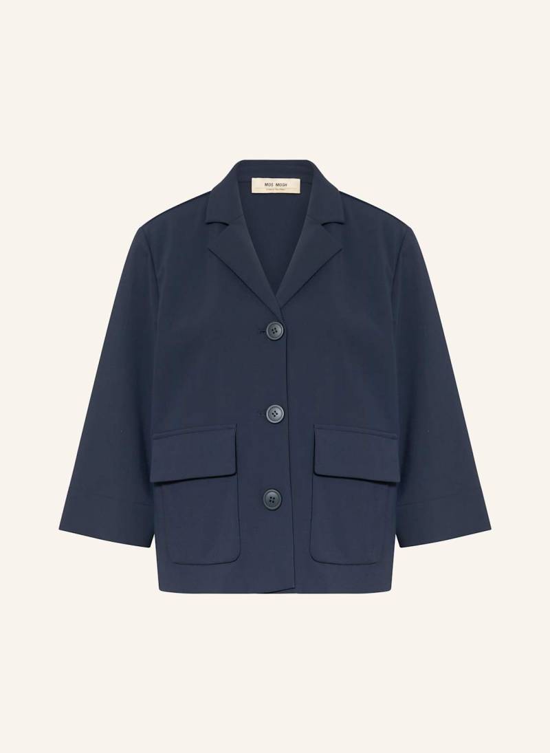Mos Mosh Overshirt Mmcamie Izzy Mit 3/4-Arm blau von MOS MOSH