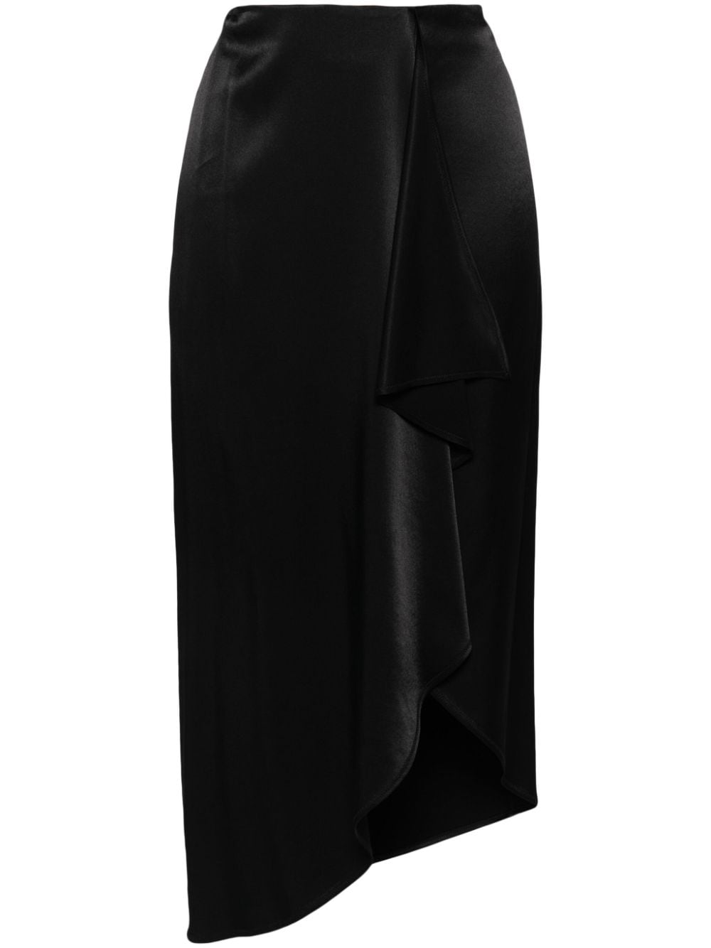 MOSCHINO JEANS asymmetric-hem skirt - Black von MOSCHINO JEANS
