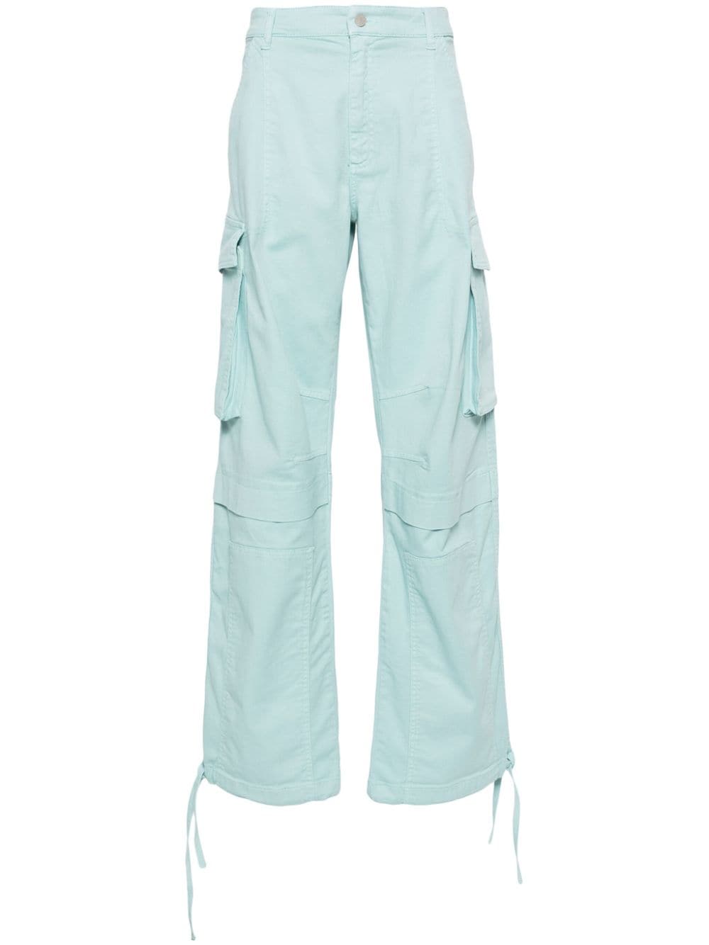 MOSCHINO JEANS wide-leg cargo trousers - Blue von MOSCHINO JEANS