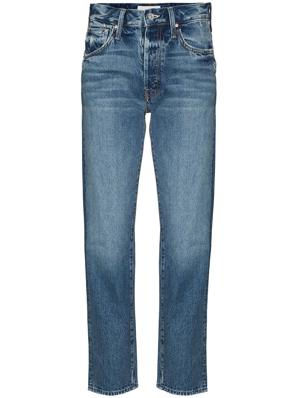 MOTHER Hiker Hover straight-leg jeans - Blue von MOTHER