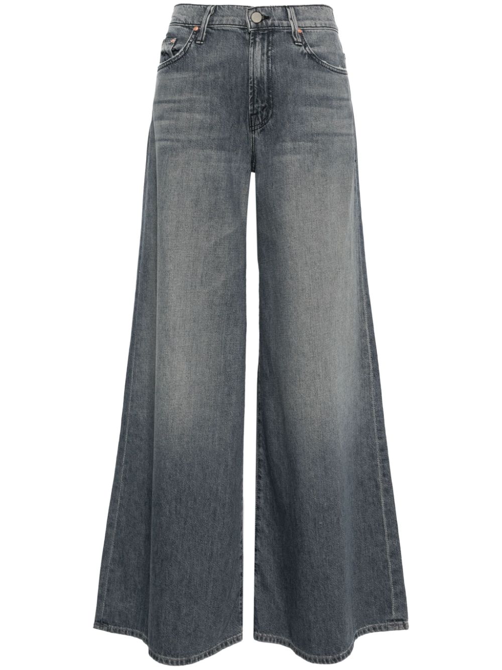 MOTHER Swisher high-rise wide-leg jeans - Blue von MOTHER
