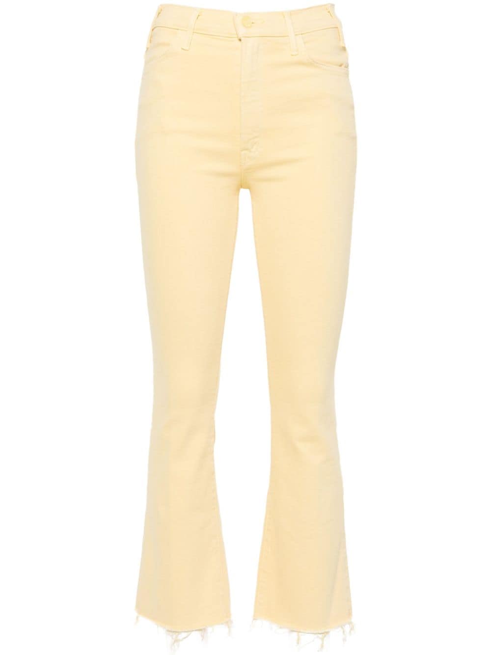 MOTHER The Hustler flared jeans - Yellow von MOTHER