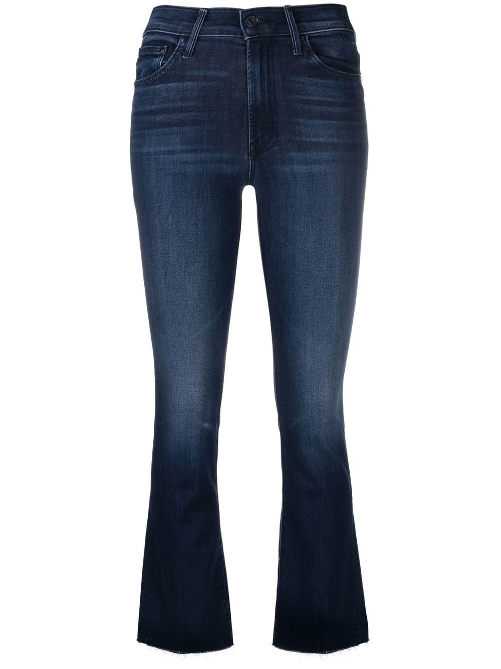 MOTHER The Insider cropped jeans - Blue von MOTHER