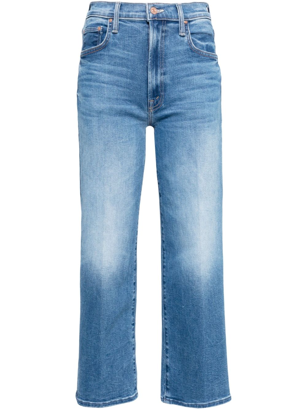 MOTHER The Lil' Rambler straight-leg jeans - Blue von MOTHER