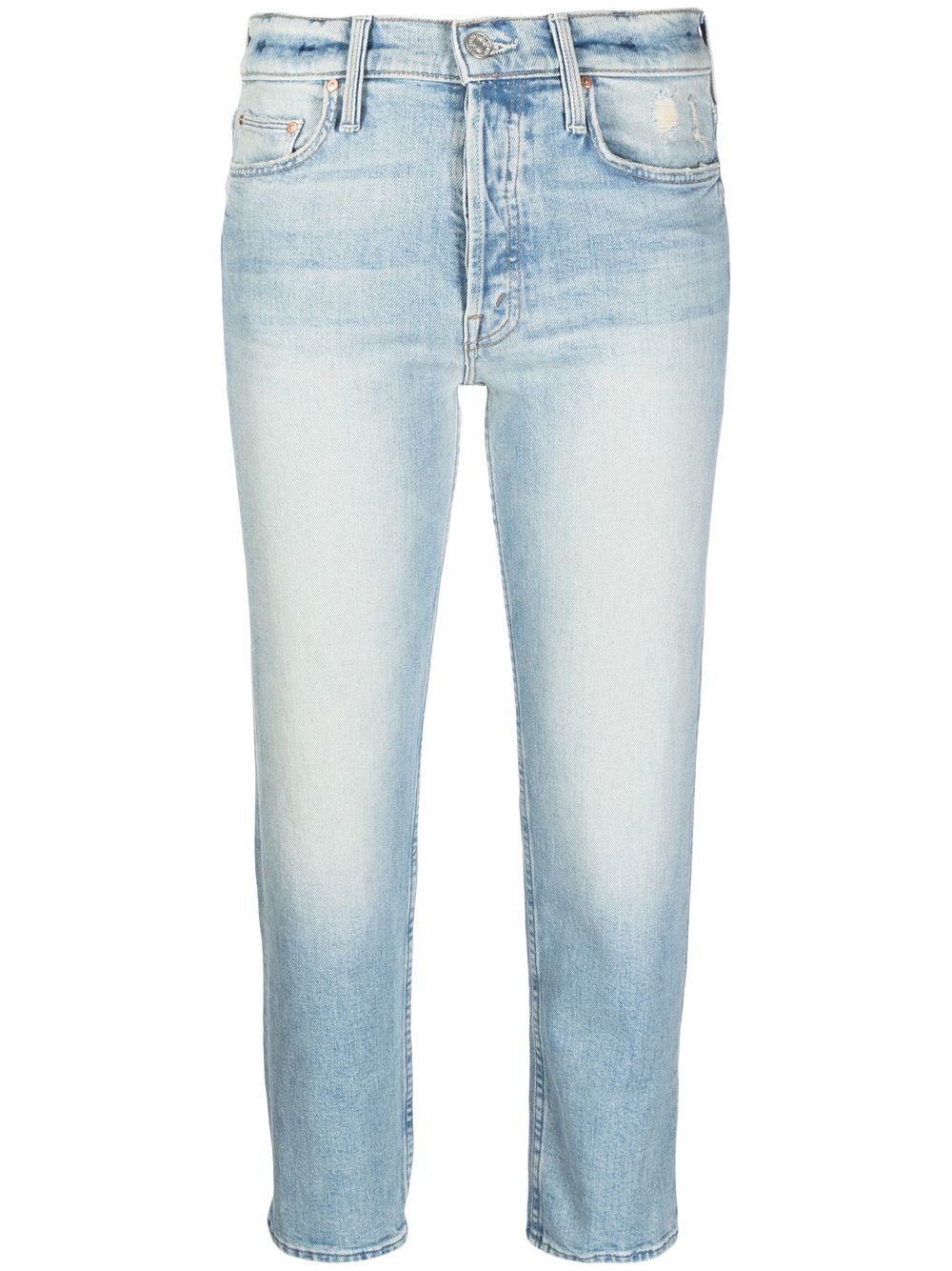 MOTHER The Tomcat high-rise jeans - Blue von MOTHER
