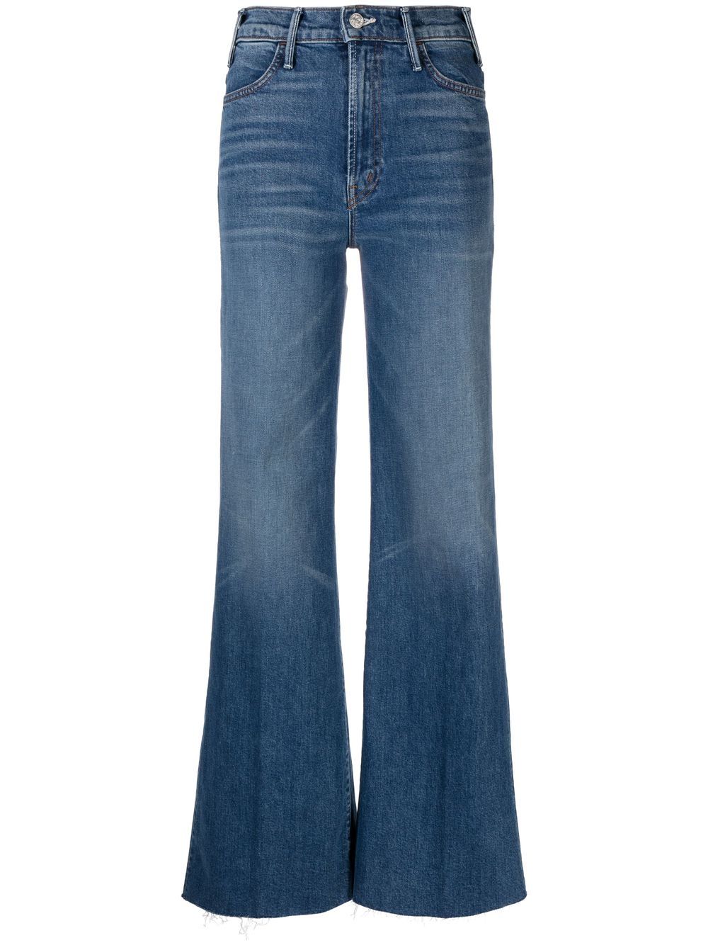 MOTHER high-rise flared jeans - Blue von MOTHER