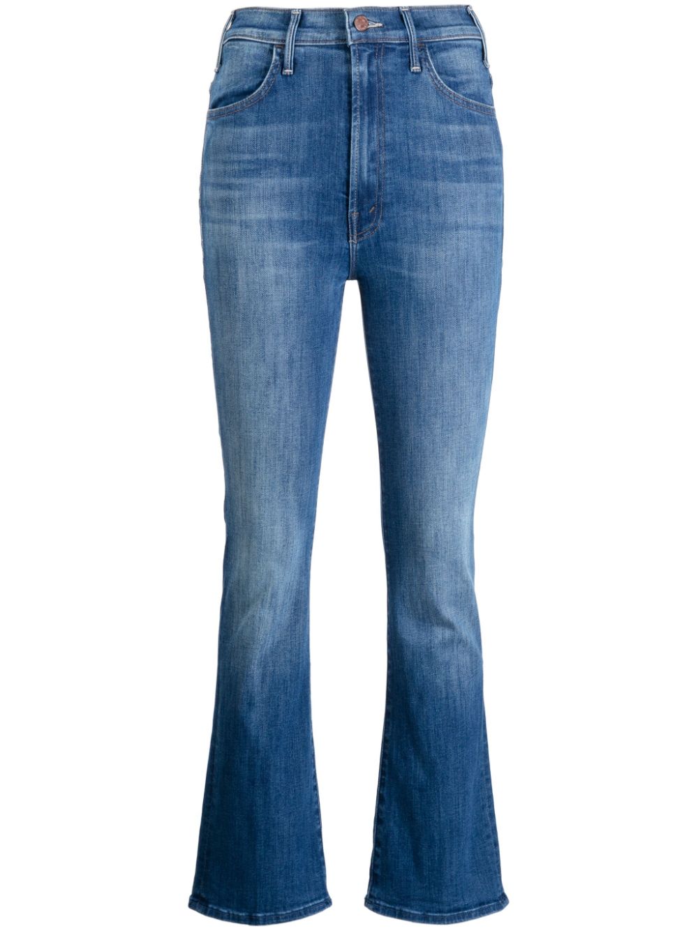MOTHER mid-rise flared jeans - Blue von MOTHER