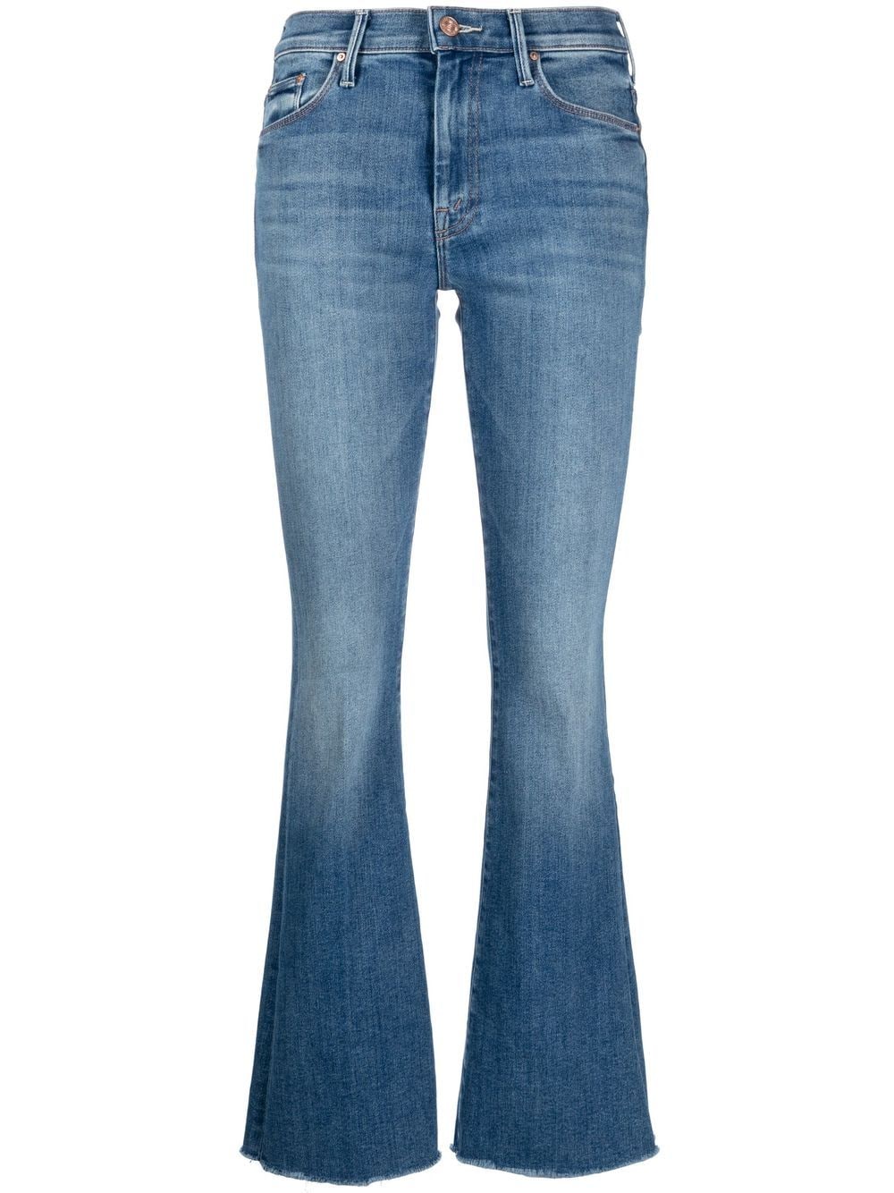 MOTHER mid-rise flared jeans - Blue von MOTHER