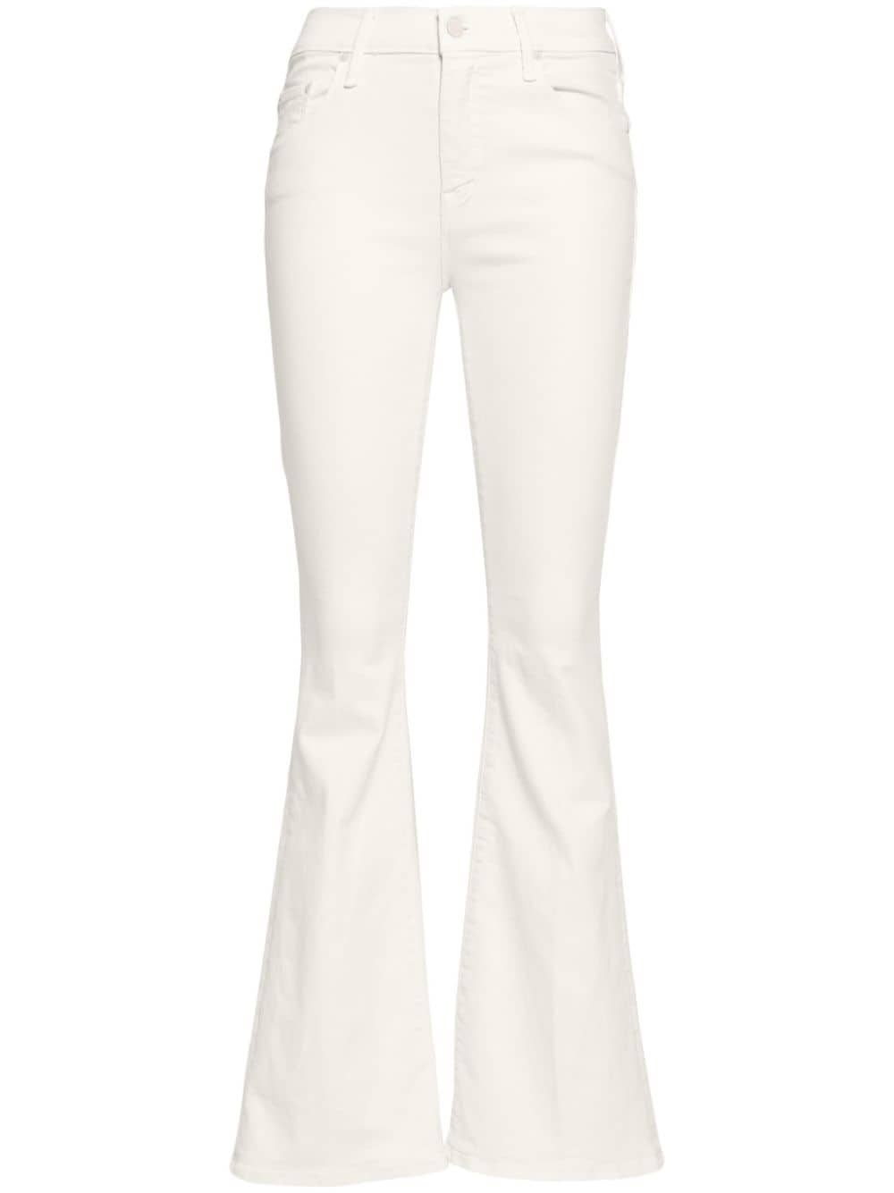 MOTHER mid-rise flared jeans - Neutrals von MOTHER