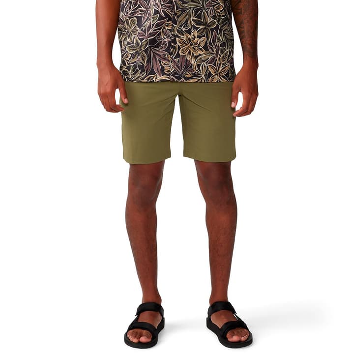 Mountain Hardwear M Axton™ Short Shorts olive von MOUNTAIN HARDWEAR