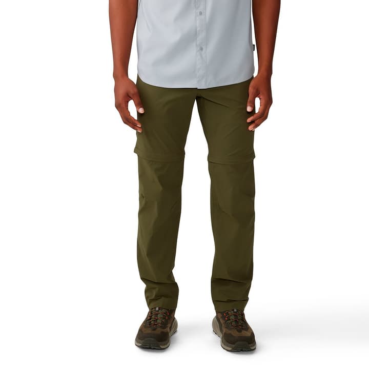 Mountain Hardwear M Basin™ Trek Convertible Pant Trekkinghose olive von MOUNTAIN HARDWEAR