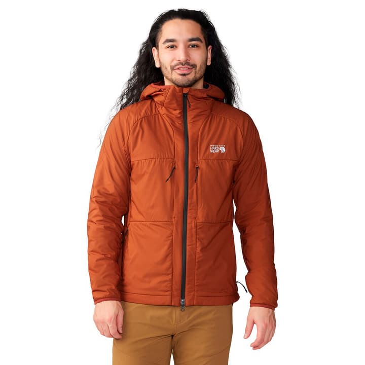 Mountain Hardwear M Kor AirShell Warm Jacket Isolationsjacke rost von MOUNTAIN HARDWEAR