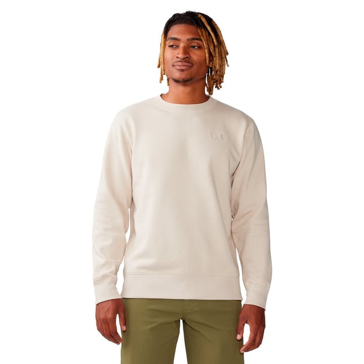 Mountain Hardwear M MHW Logo™ Pullover Crew Pullover beige von MOUNTAIN HARDWEAR