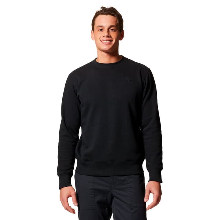 Mountain Hardwear M MHW Logo™ Pullover Crew Pullover schwarz von MOUNTAIN HARDWEAR