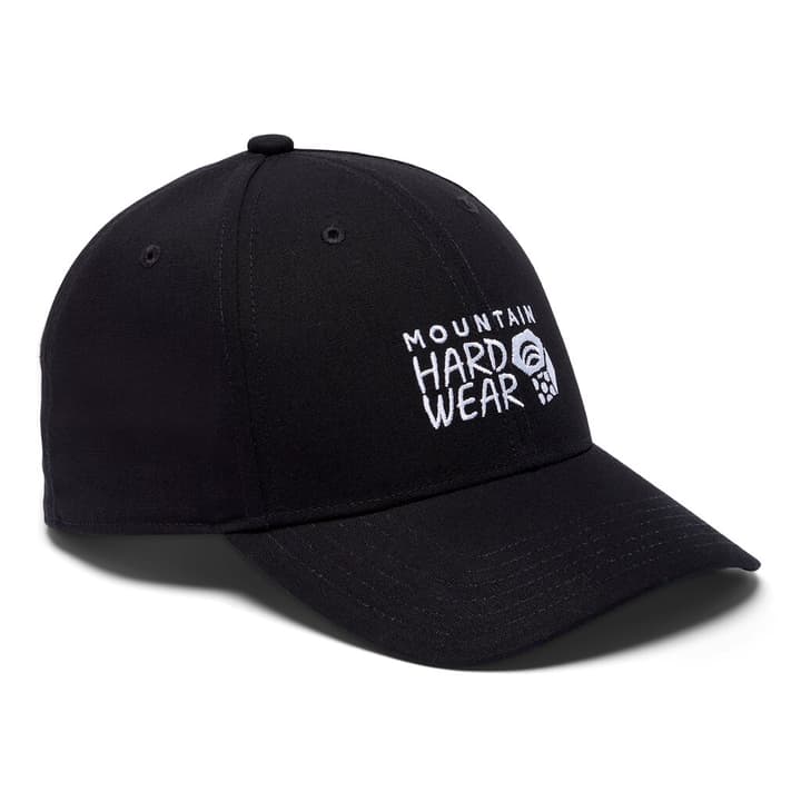 Mountain Hardwear M MHW Logo Cap Cap schwarz von MOUNTAIN HARDWEAR