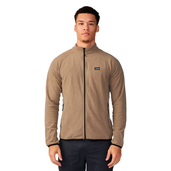 Mountain Hardwear M Microchill™ Full Zip Jacket Fleecejacke beige von MOUNTAIN HARDWEAR