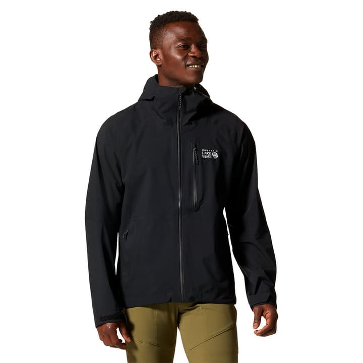 Mountain Hardwear M Stretch Ozonic Jacket Regenjacke schwarz von MOUNTAIN HARDWEAR
