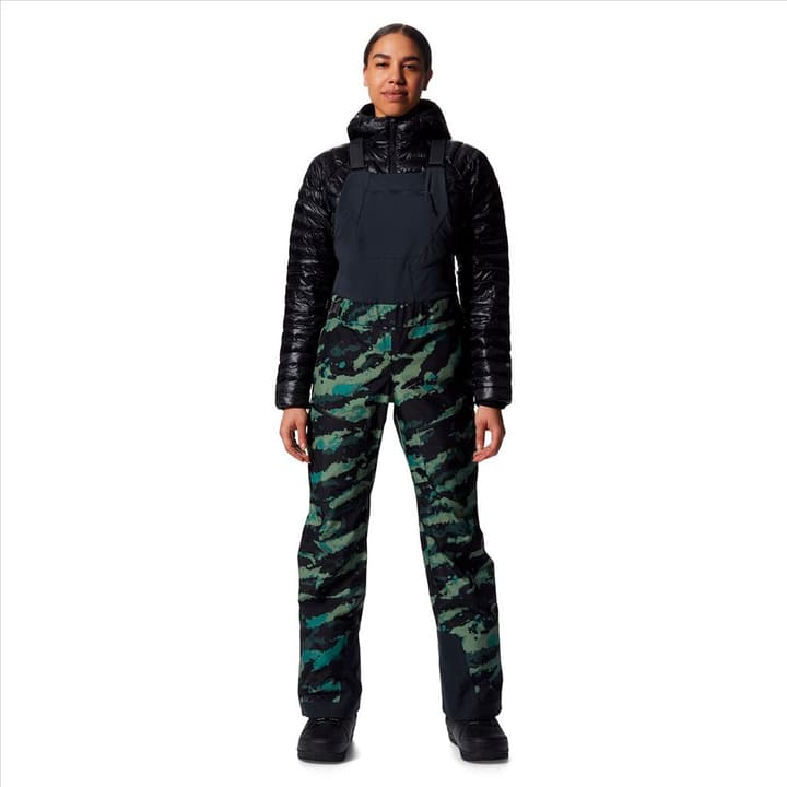 Mountain Hardwear W Boundary Ridge Gore Tex Bib Skihose lindgrün von MOUNTAIN HARDWEAR