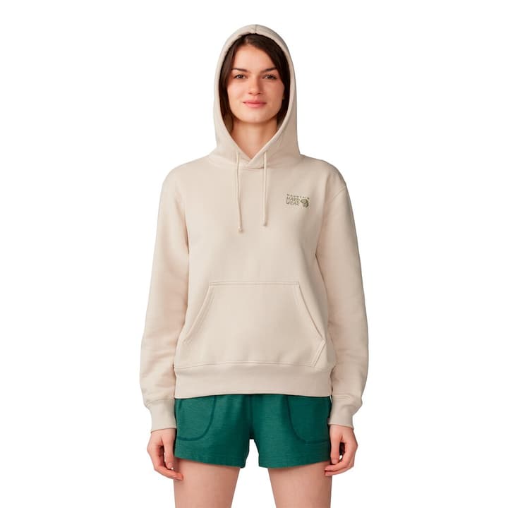 Mountain Hardwear W MHW Logo™ Pullover Hoody Hoodie beige von MOUNTAIN HARDWEAR