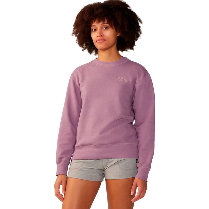 Mountain Hardwear W MHW Logo Pullover Crew Pullover lila von MOUNTAIN HARDWEAR