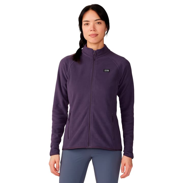 Mountain Hardwear W Microchill™ Full Zip Jacket Fleecejacke violett von MOUNTAIN HARDWEAR