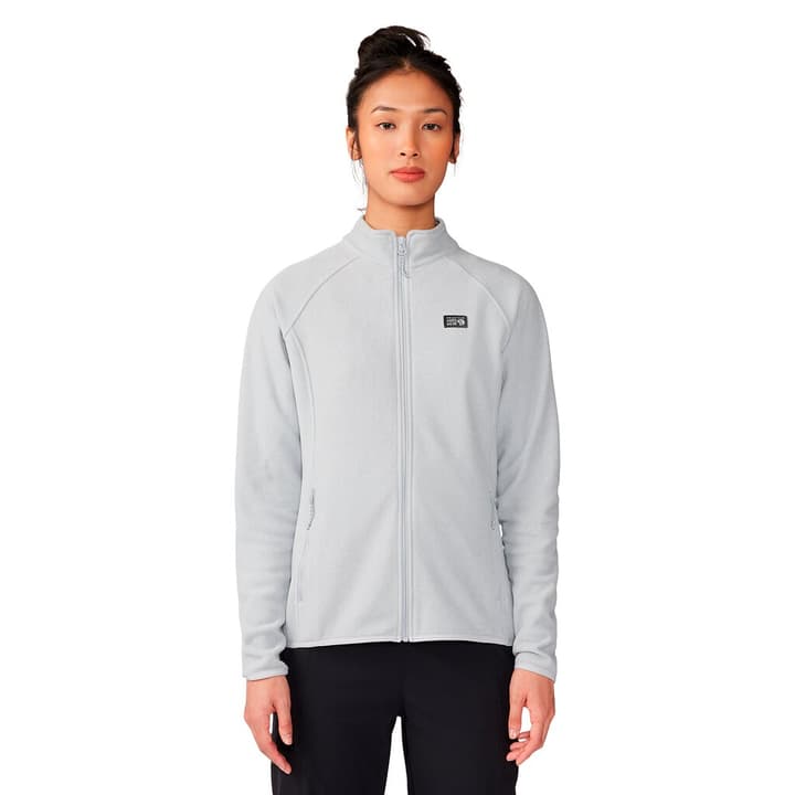 Mountain Hardwear W Microchill™ Full Zip Jacket Fleecejacke weiss von MOUNTAIN HARDWEAR