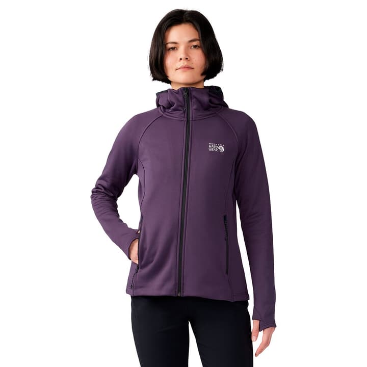 Mountain Hardwear W Sendura™ Hoody Fleecejacke violett von MOUNTAIN HARDWEAR