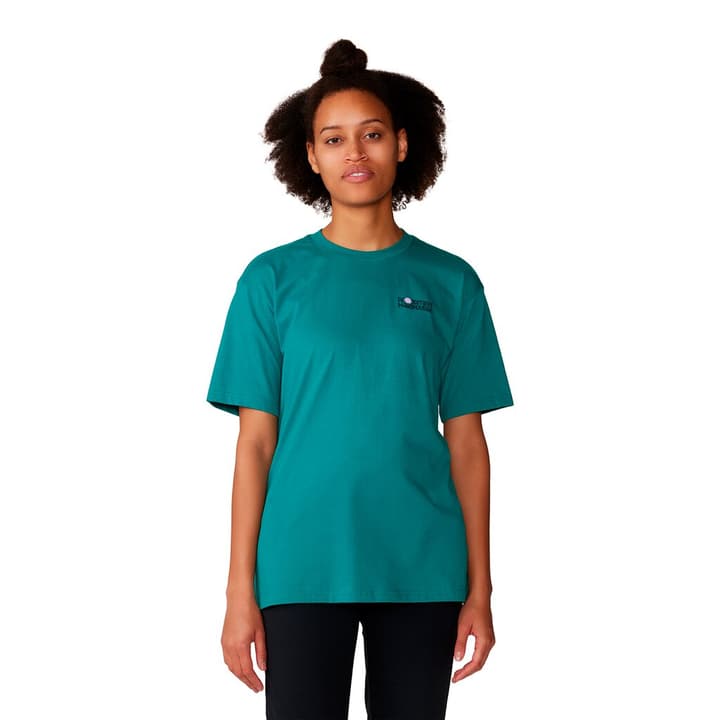 Mountain Hardwear W Tie Dye Earth™ Boxy Short Sleeve T-Shirt petrol von MOUNTAIN HARDWEAR