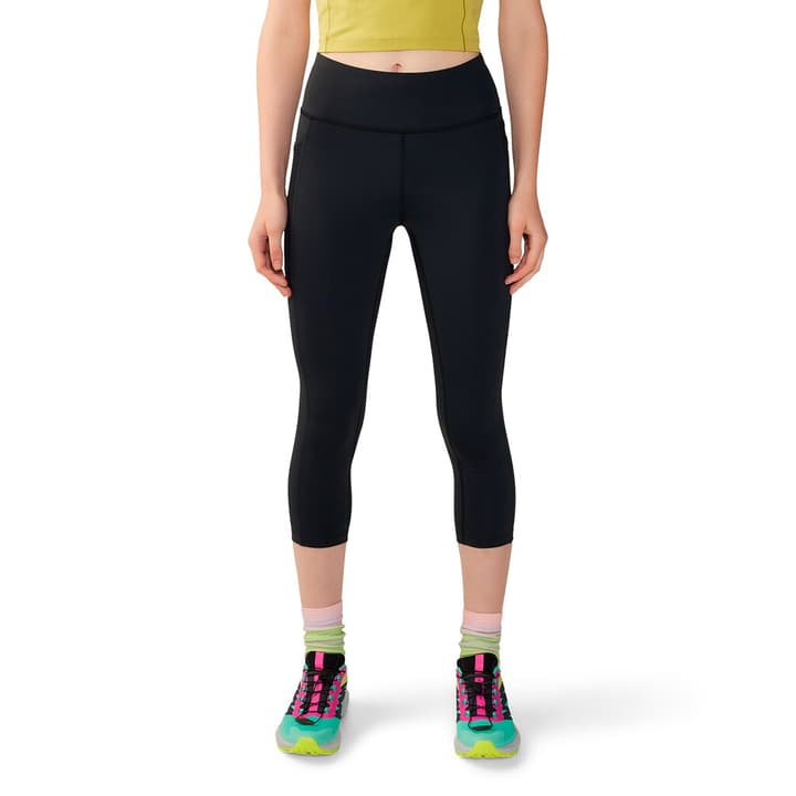 Mountain Hardwear W Yuba Trail™ Crop Leggings schwarz von MOUNTAIN HARDWEAR