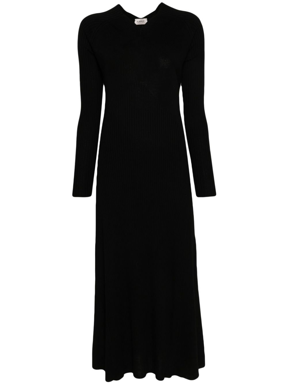 MRZ ribbed-knit dress - Black von MRZ