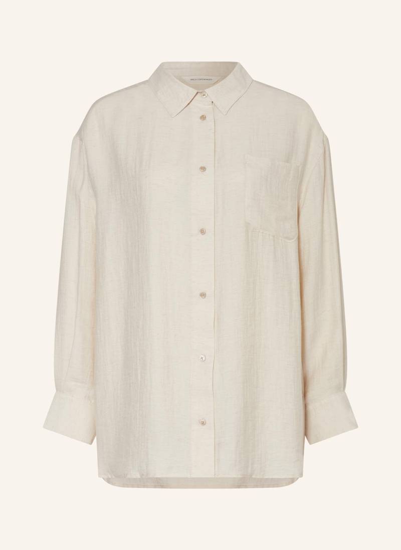 Msch Copenhagen Hemdbluse Mschdisa beige von MSCH COPENHAGEN