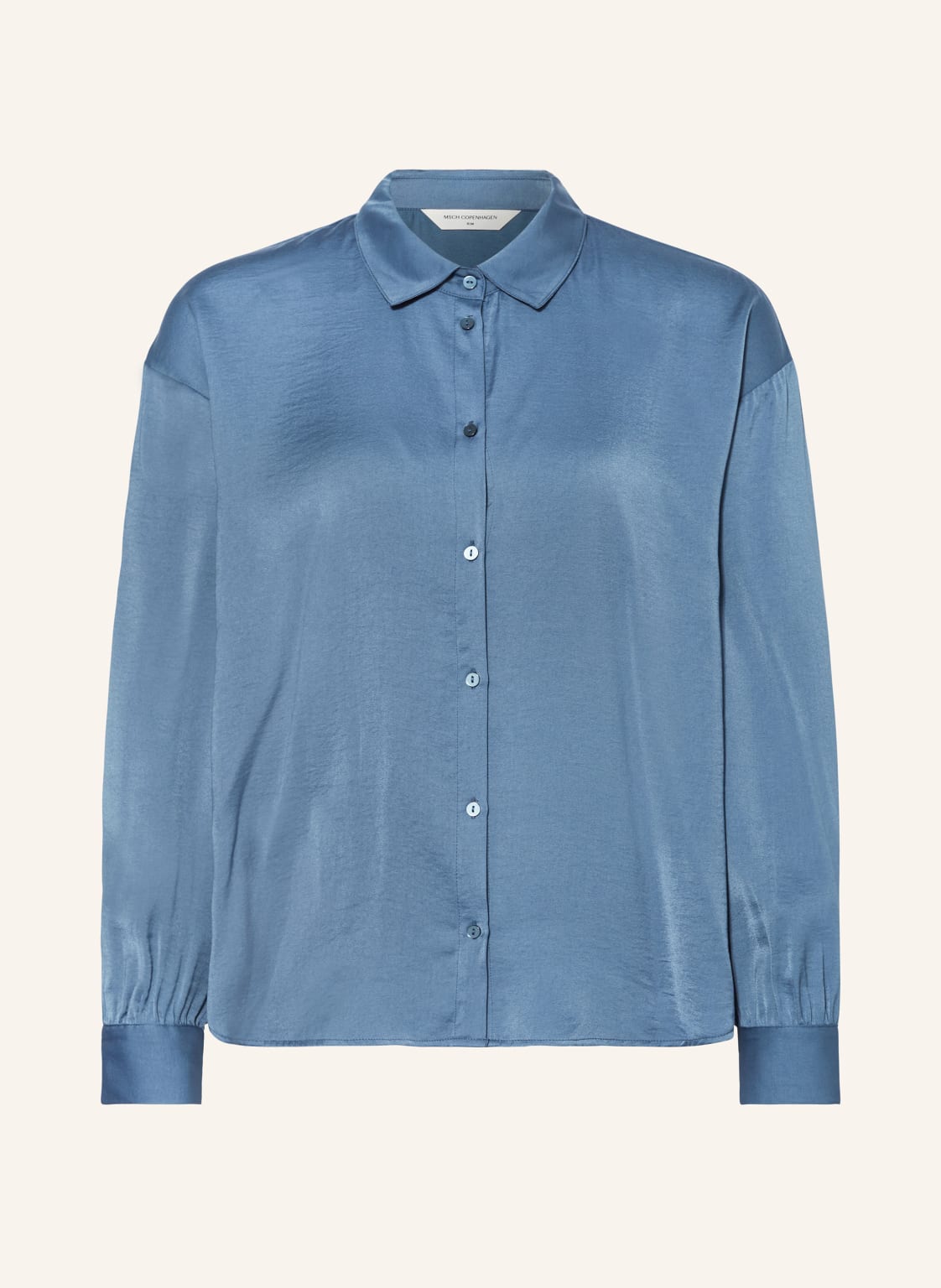 Msch Copenhagen Hemdbluse Mschsandelina Maluca blau Msch Copenhagen Hemdbluse Mschsandelina Maluca blau von MSCH COPENHAGEN