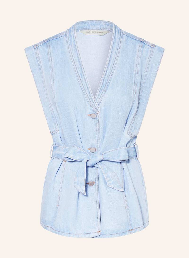 Msch Copenhagen Jeans-Weste Mschjosephine Rue blau von MSCH COPENHAGEN