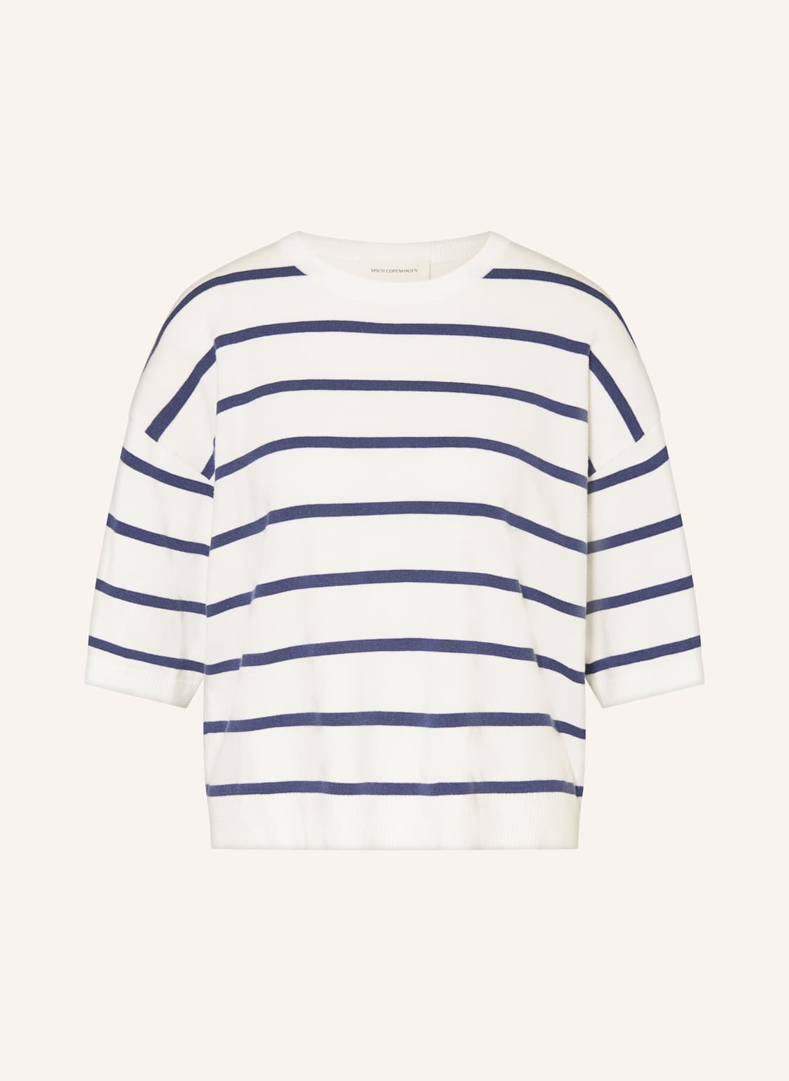 Msch Copenhagen Strickshirt Mschgeanine beige Msch Copenhagen Strickshirt Mschgeanine beige von MSCH COPENHAGEN