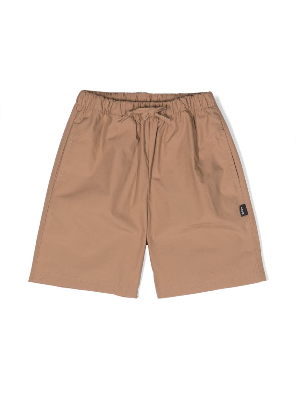 MSGM Kids Parachute cotton bermuda shorts - Brown von MSGM Kids