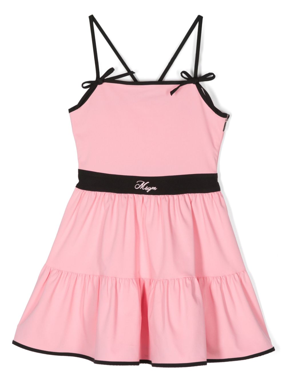 MSGM Kids logo-embroidered dress - Pink von MSGM Kids