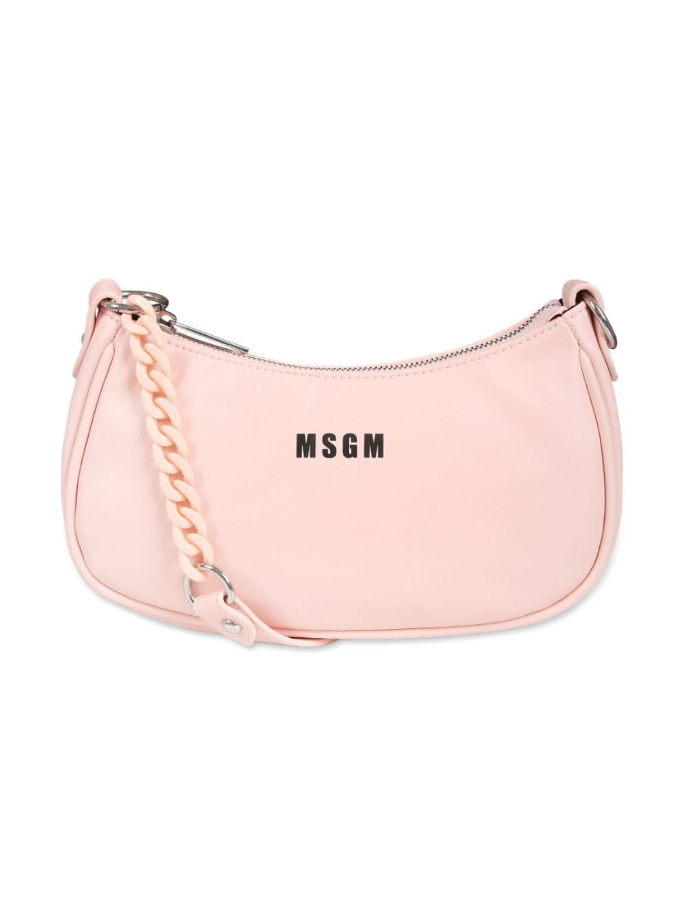 MSGM Kids logo-print shoulder bag - Pink von MSGM Kids