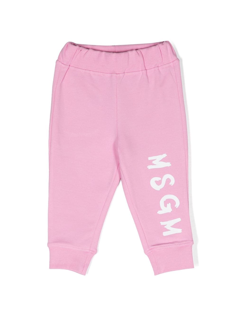 MSGM Kids logo-print track pants - Pink von MSGM Kids