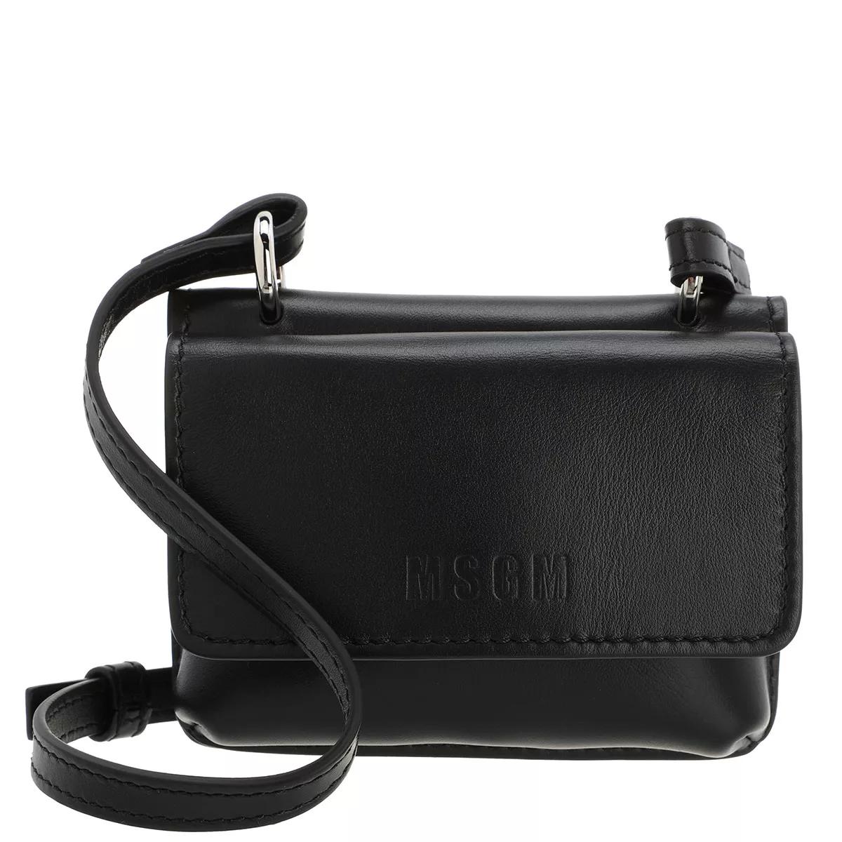 MSGM Umhängetasche - Crossbody Bag - Gr. unisize - in Schwarz - für Damen von MSGM