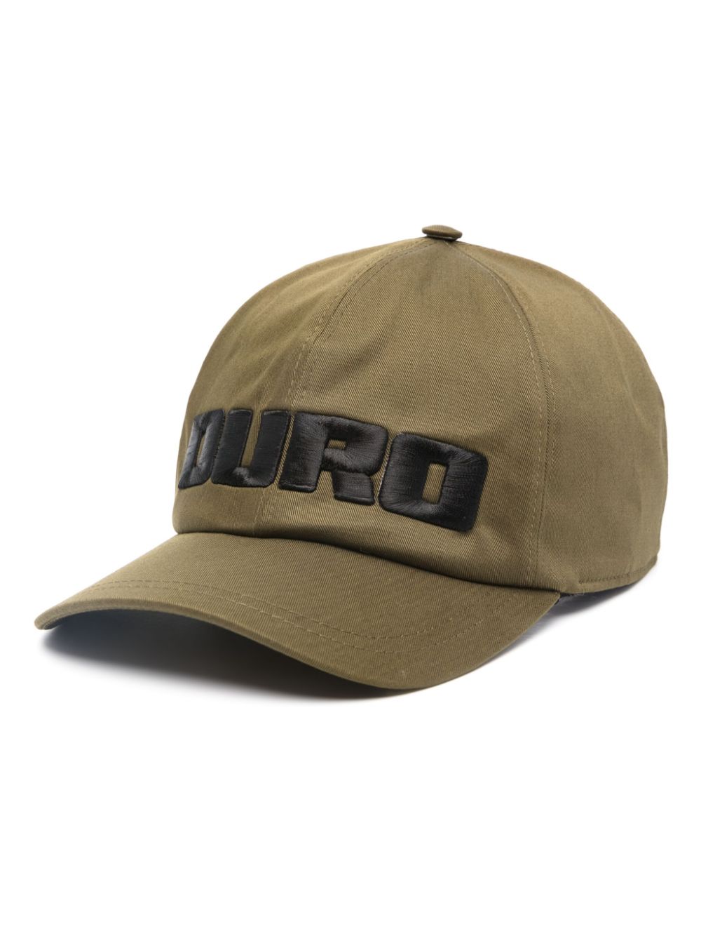 MSGM Duro-embroidered baseball cap - Green von MSGM