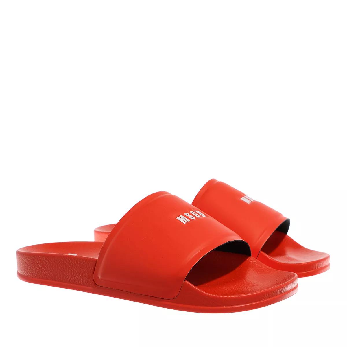 MSGM Sandalen - Slides - Gr. 36 (EU) - in Rot - für Damen von MSGM