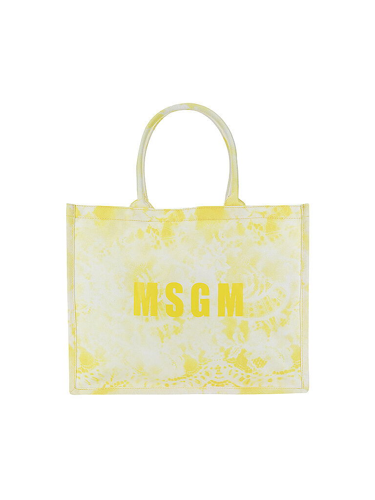 MSGM Tasche - Tote Bag DONNA gelb von MSGM