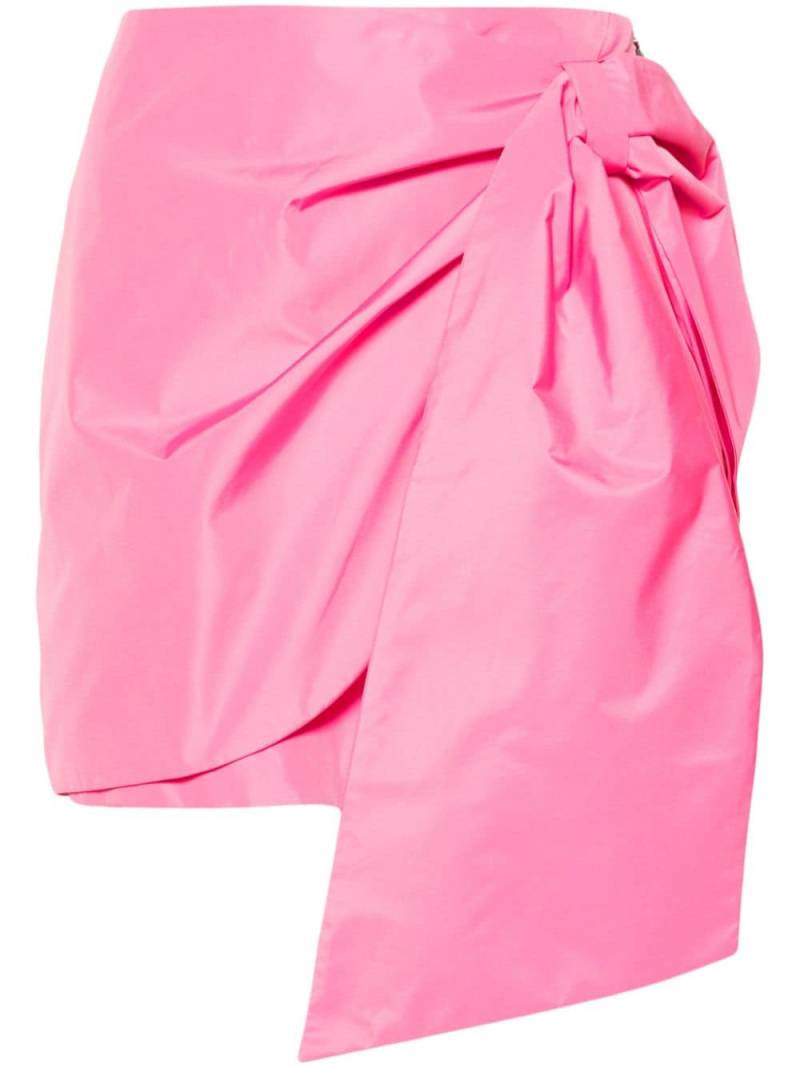 MSGM bow-embellished mini skirt - Pink von MSGM