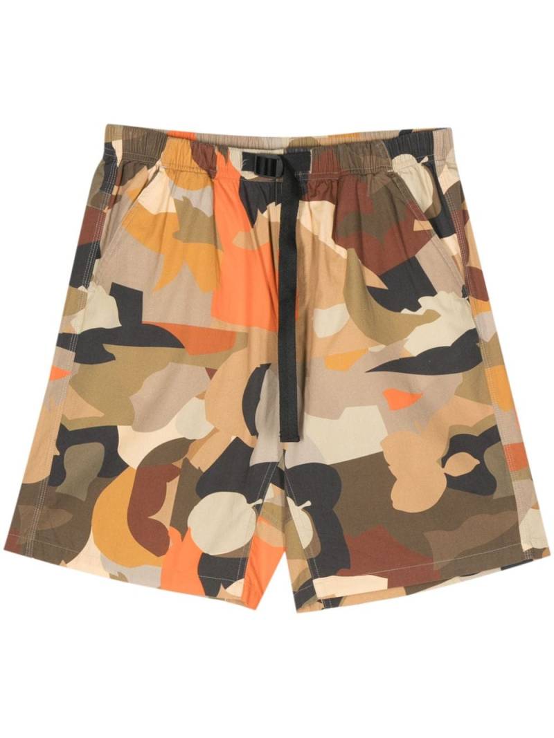 MSGM camouflage-print cotton bermuda shorts - Brown von MSGM